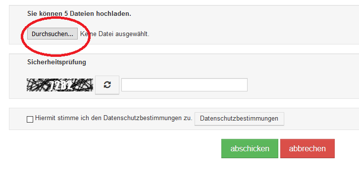 dateu upload