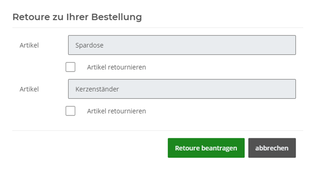 E-Mail zum Zurücksetzen des Passworts